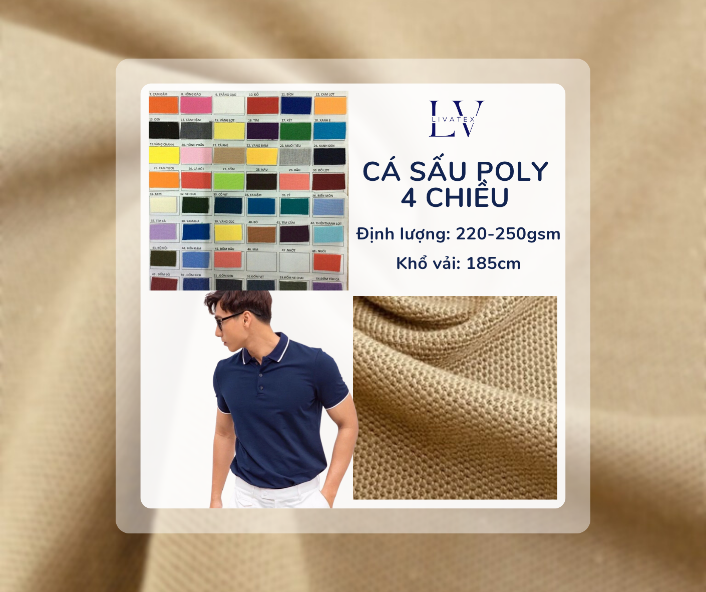 CÁ SẤU POLY 4 CHIỀU